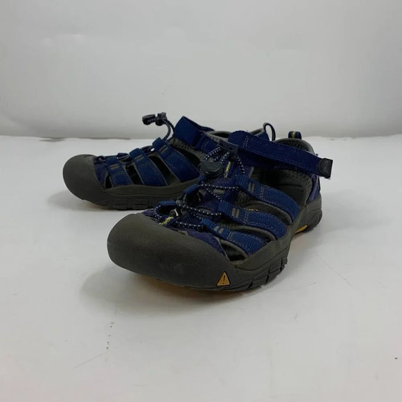 KEEN Unisex Big Kids' Newport H2 Sandal 1009962 Blue Depths/Gargoyle Size 5 - Picture 2 of 13